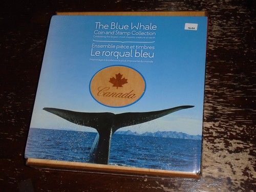 2010 Canada Post/Royal Canadian Mint Blue Whale Coin & Stamp - photo 2