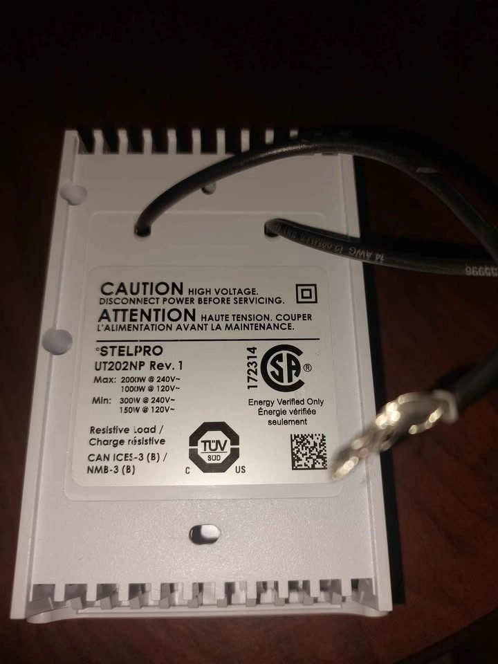 120/240v digital thermostat - photo 2