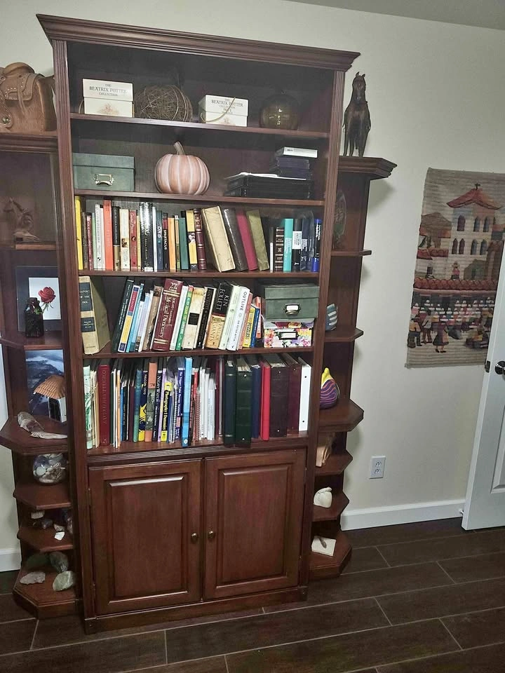 Solid Oak Bookcase