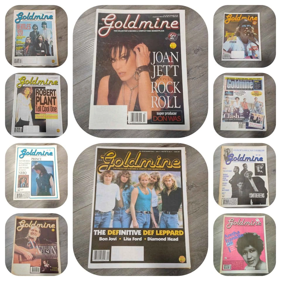Vintage Goldmine Music Newspaper Magazines x40 - photo 2