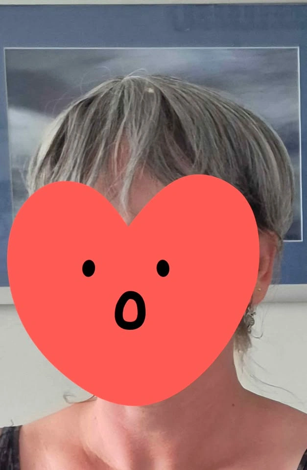 Grey Clip-In Hair Topper - photo 2