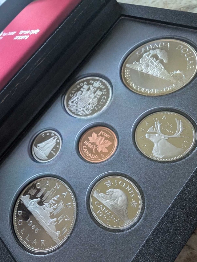 1986 Coin Set