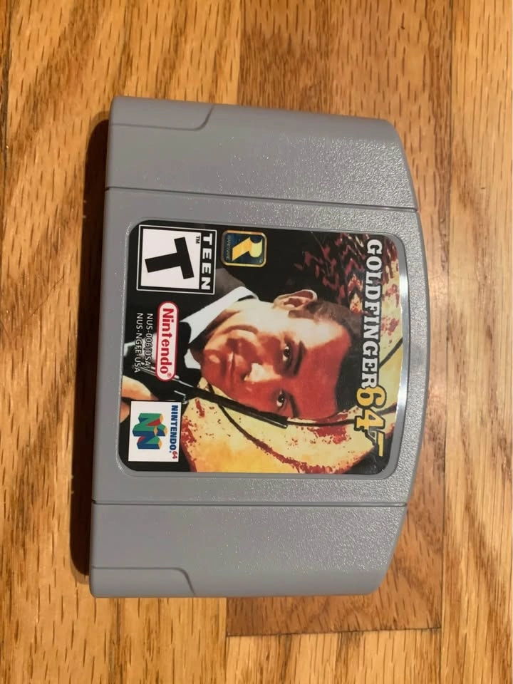 Goldfinger 64 - 2017 / N64 cart