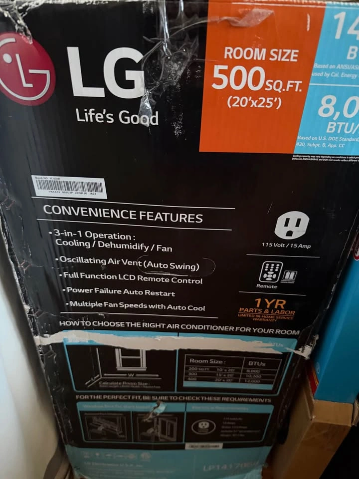 LG Portable Air Conditioner - photo 5