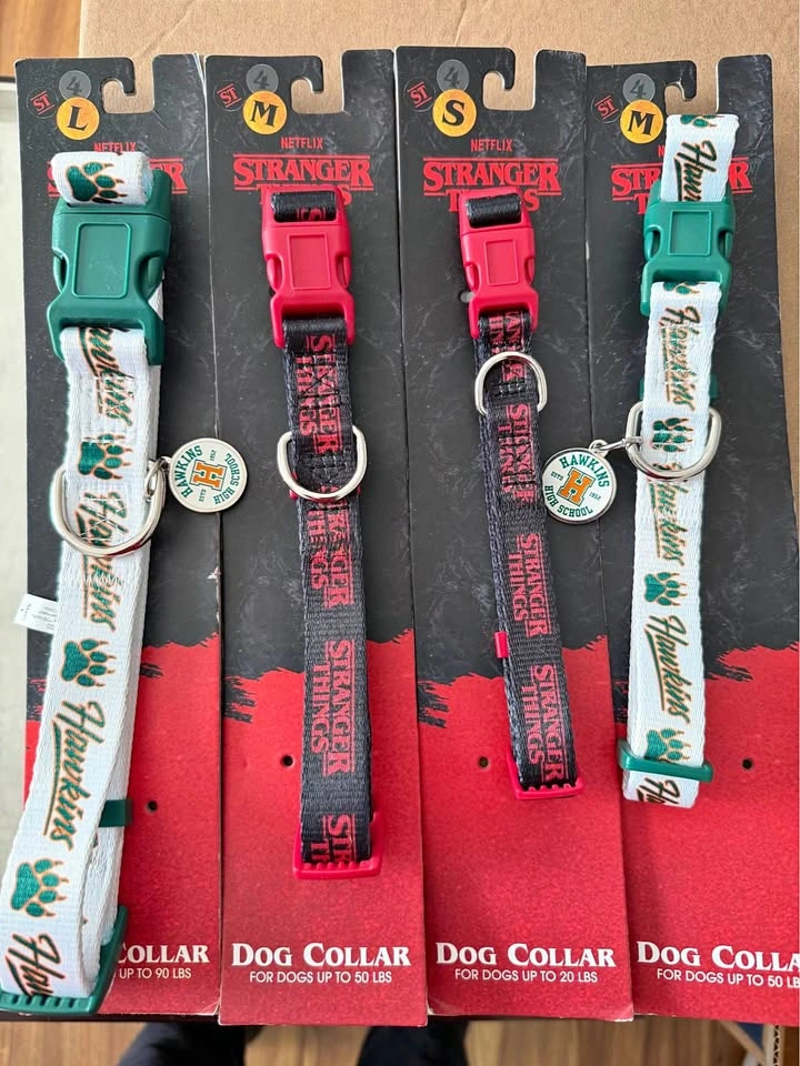 Stranger Things Dog Collars