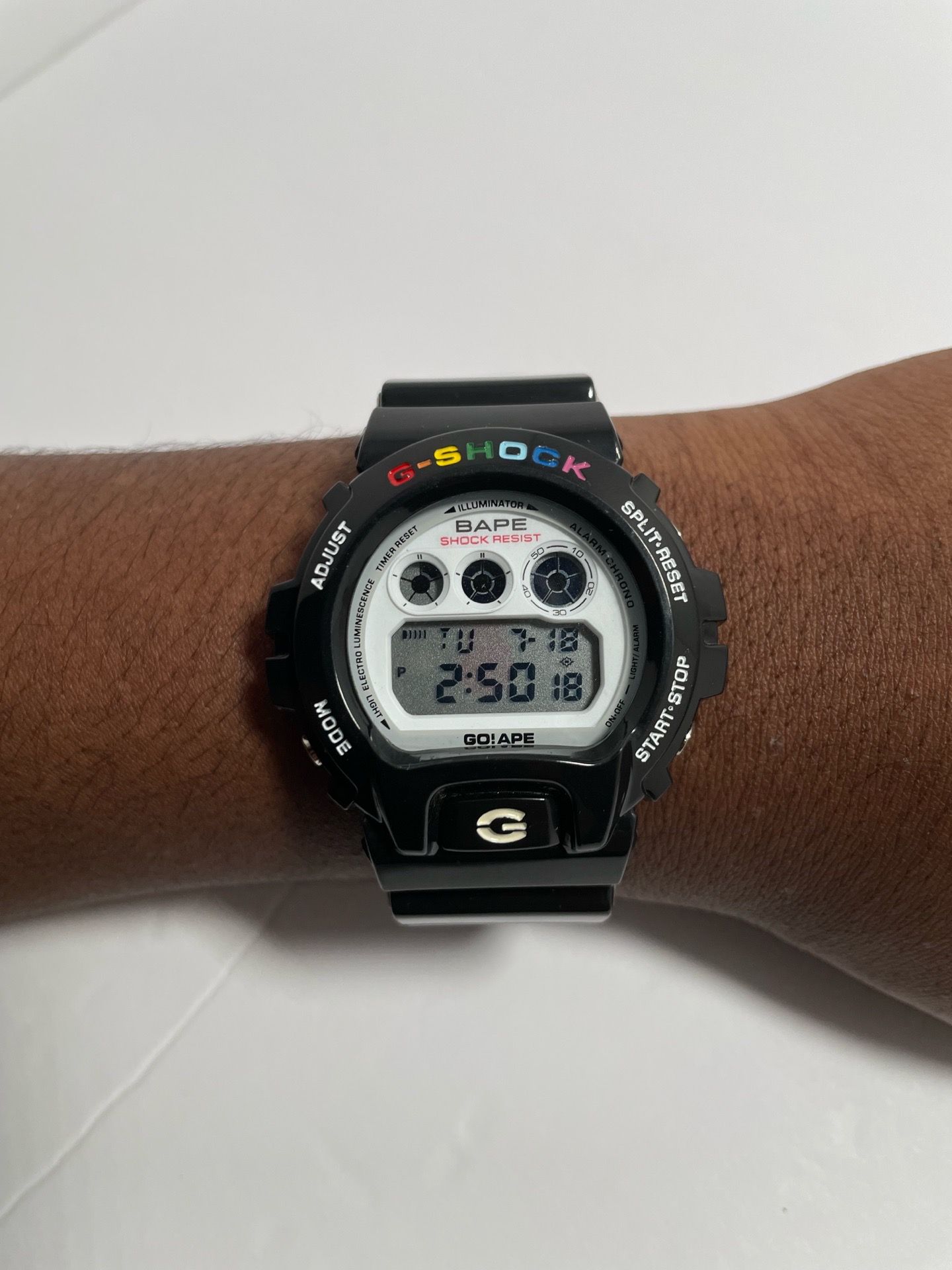 G-SHOCK “BAPE” DW6900 WATCH BLACK - photo 2