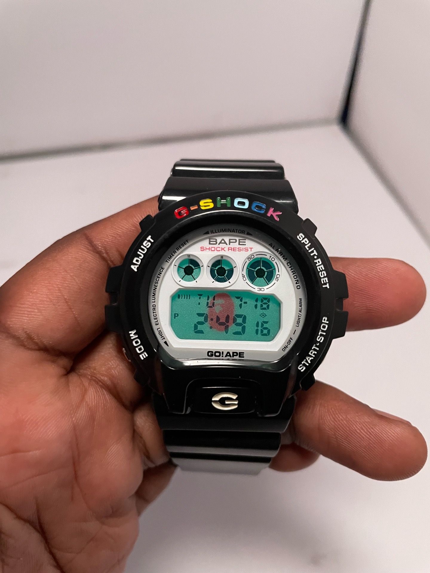 G-SHOCK “BAPE” DW6900 WATCH BLACK - photo 3