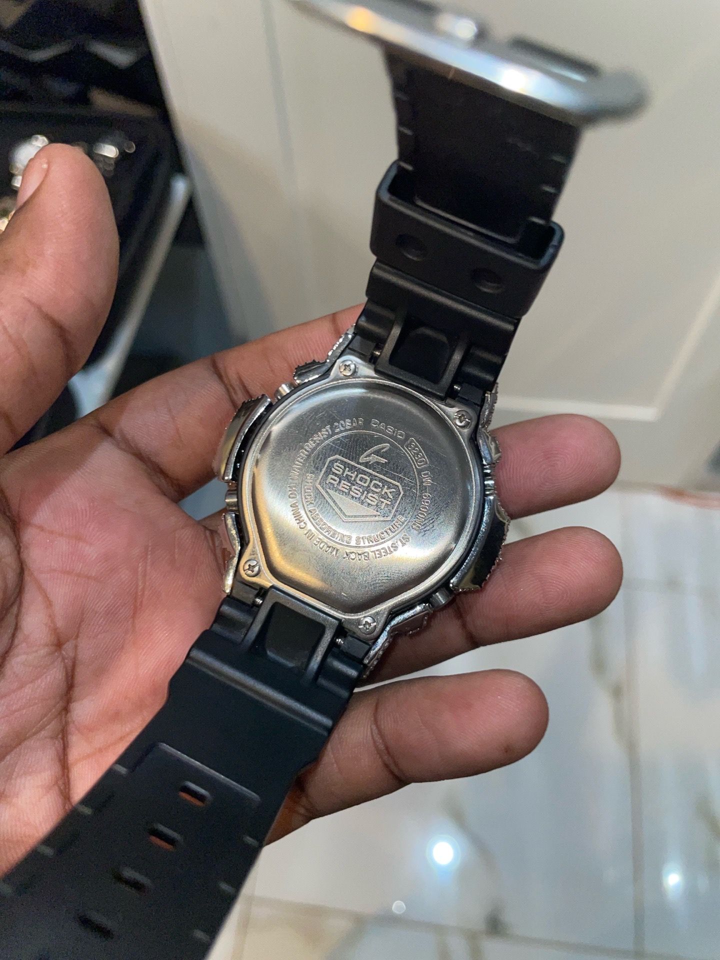 G-Shock DW6900 Iced Out Bussdown - photo 2