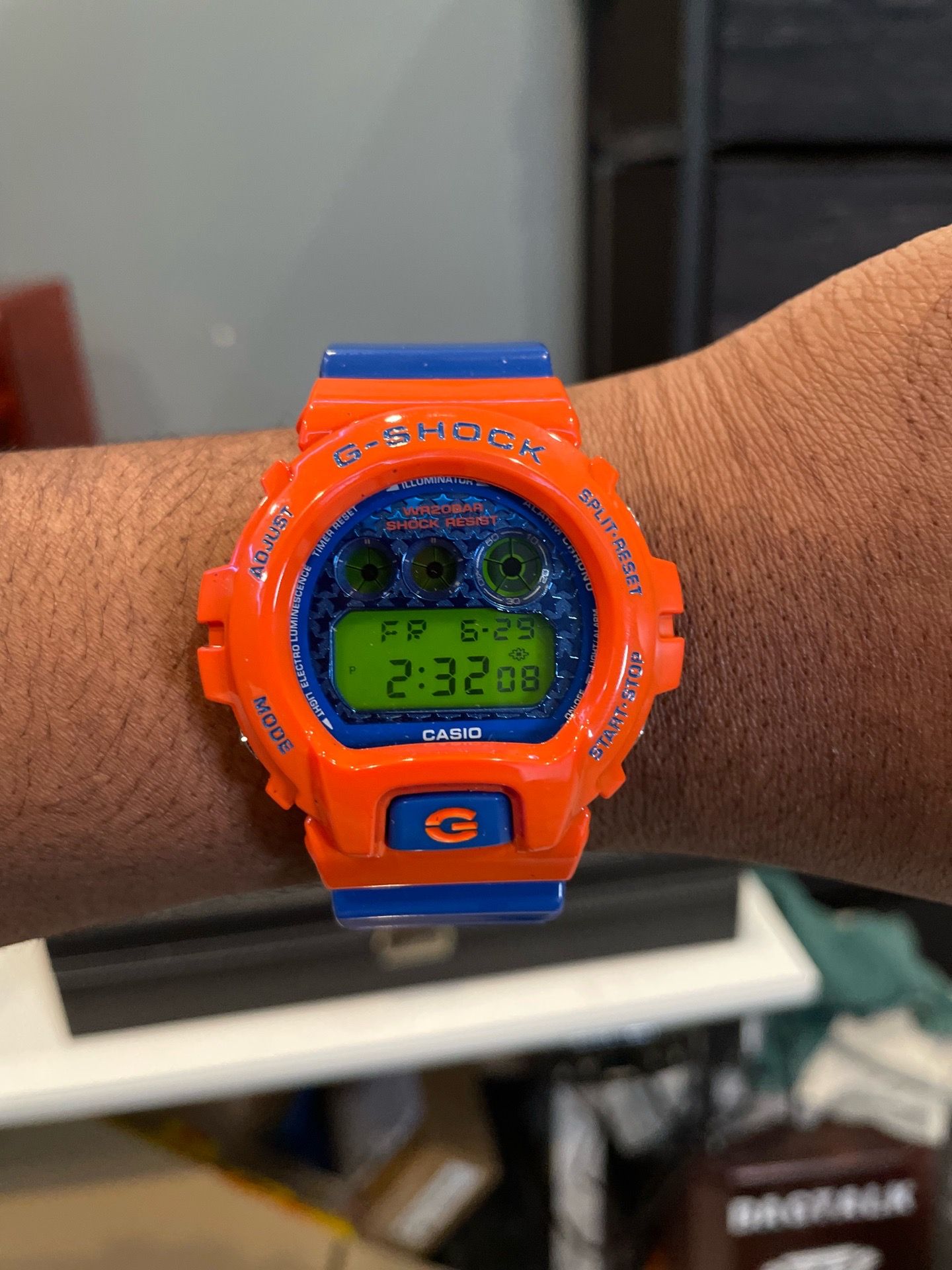 Casio G-Shock DW-6900 “Knicks Blue/Orange” - photo 2