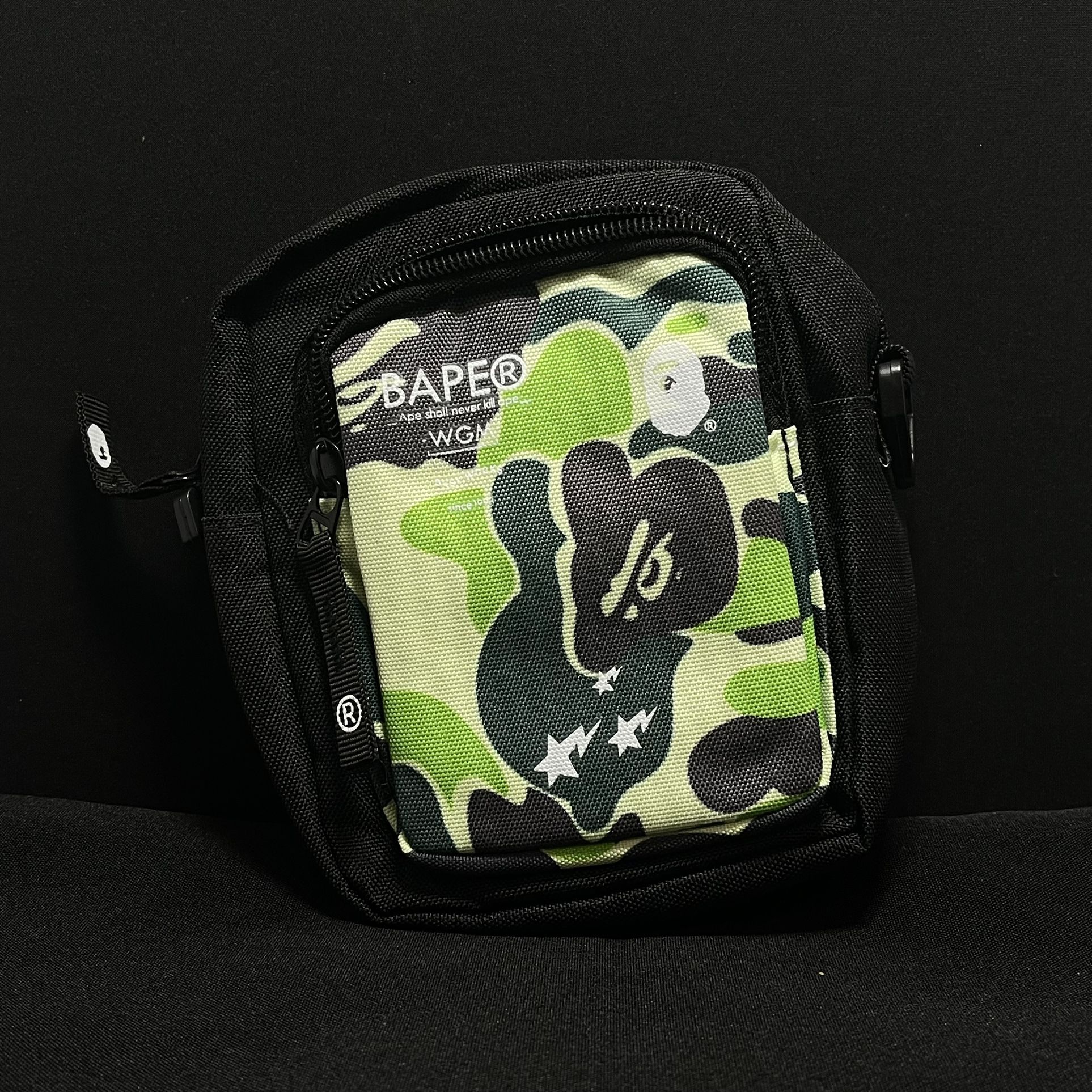 Bape Messenger Side Bag Green