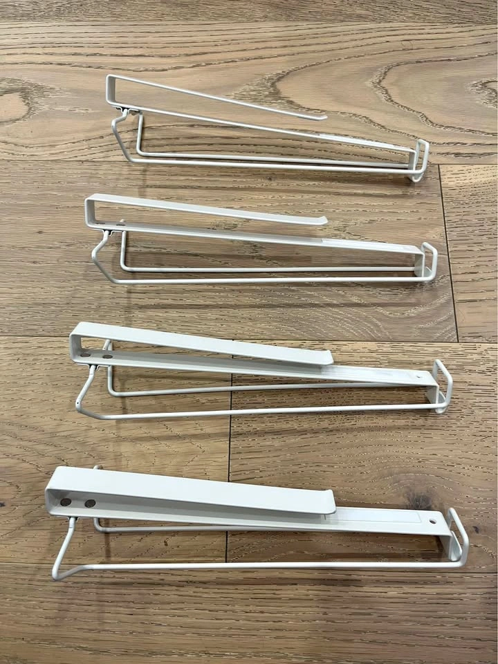 4x IKEA PALYCKE Multipurpose Clip On Rack