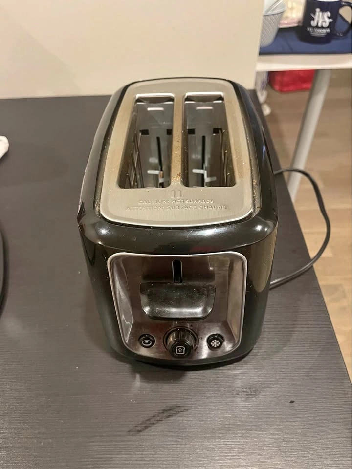 Black 2-Slice Toaster - Moving Sale!