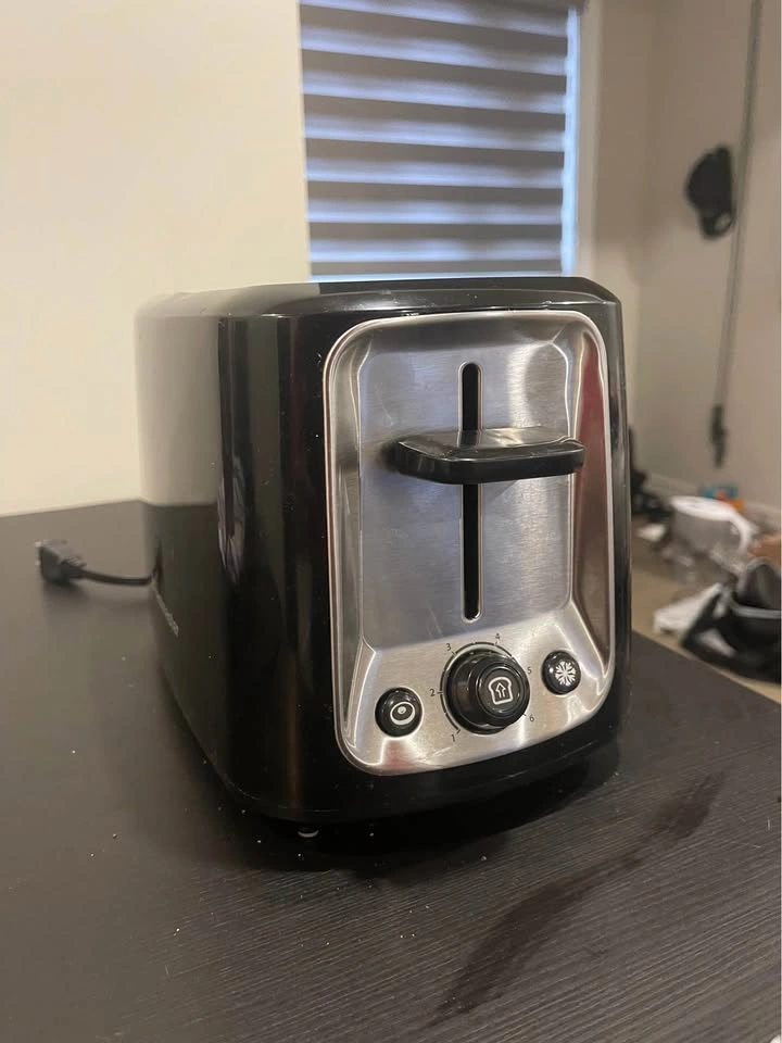 Black 2-Slice Toaster - Moving Sale! - photo 2