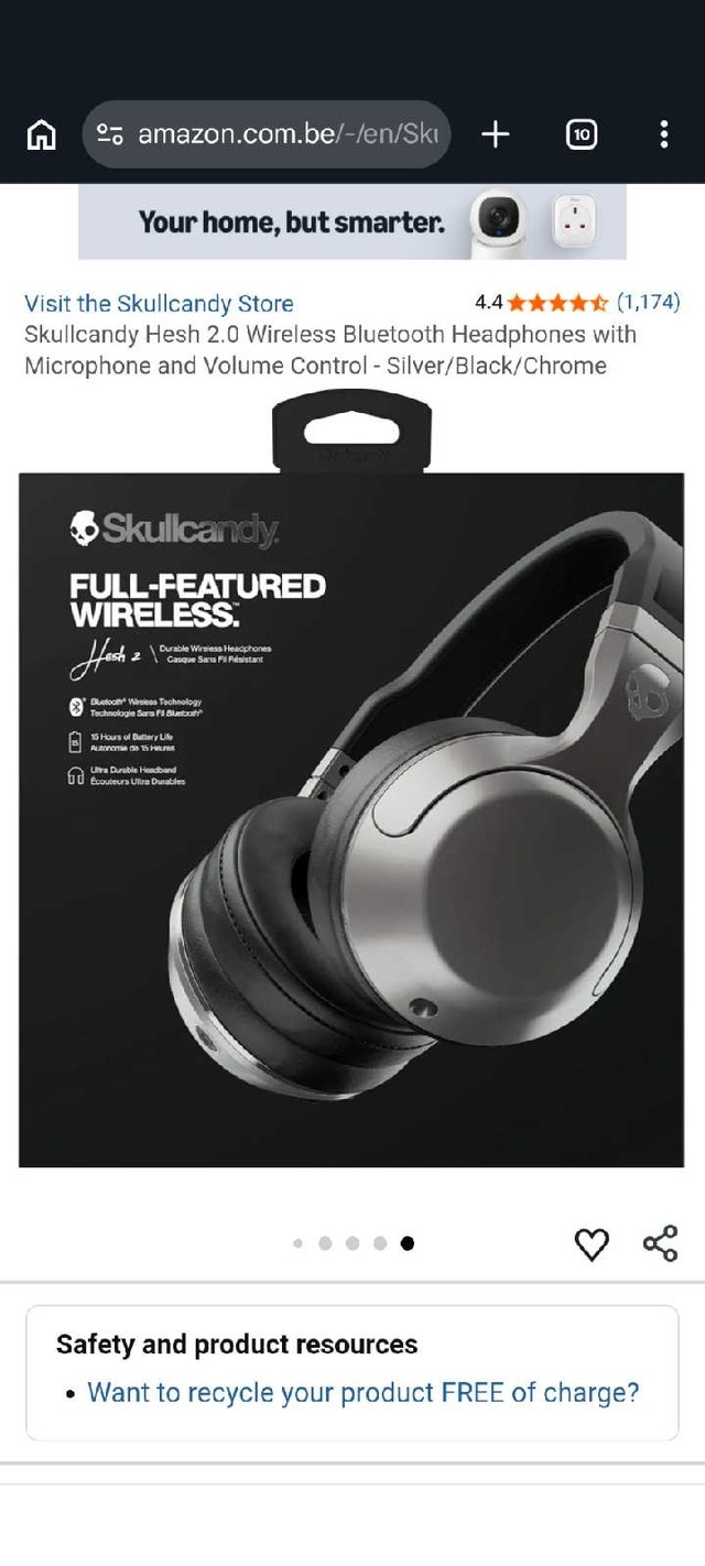 Skullcandy Hesh 2 Wireless Headphones - photo 3