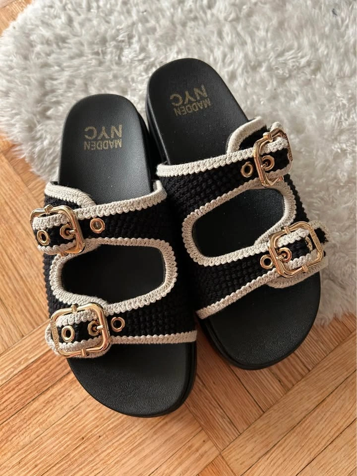 Madden platform crochet sandals - 6 NEW - photo 2
