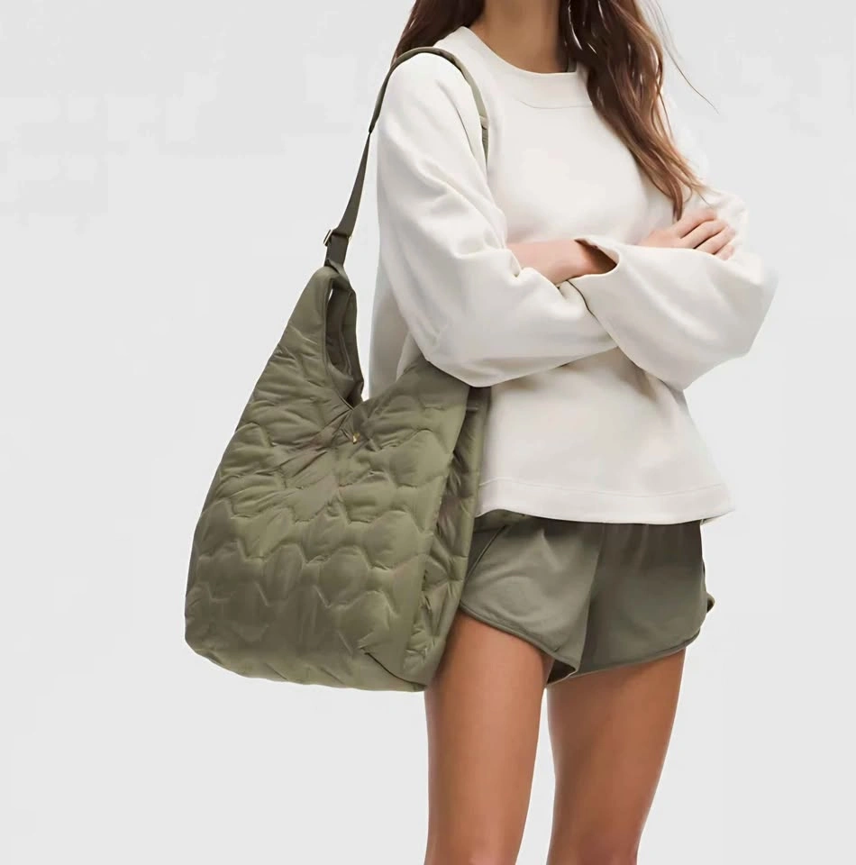 Lululemon Quilted Shoulder Bag – Olive - photo 2