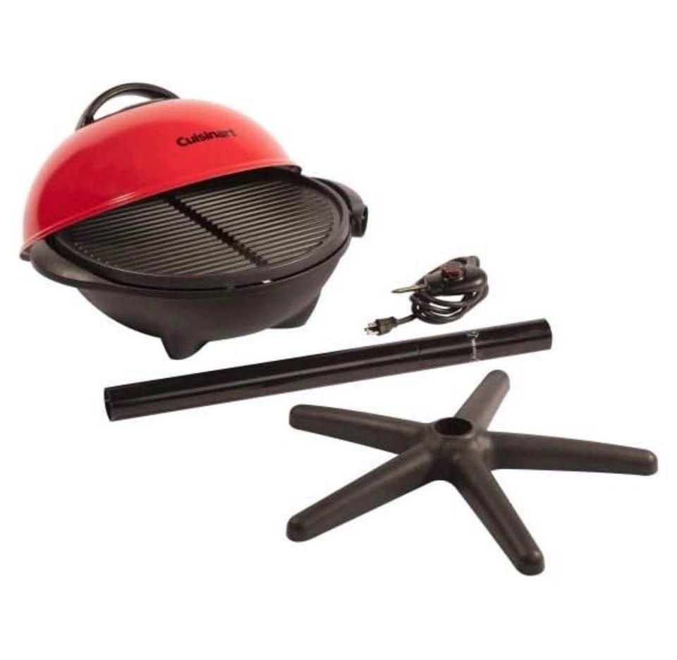 Cuisinart Indoor/Outdoor Electric Grill, 2-in-1 Portable BBQ - photo 2