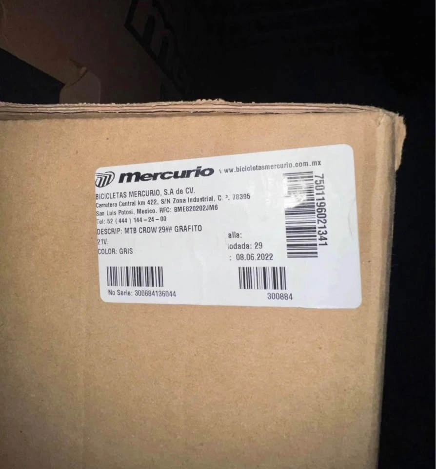 MERCURIO Aluminum MTB Crow R29 Graphite Bicycle - photo 3