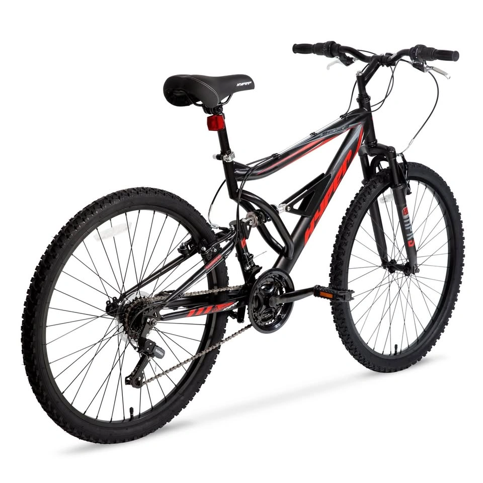 Hyper Bicycles 26" Shocker Mountain Bike, Adults 14+, Black and - photo 3
