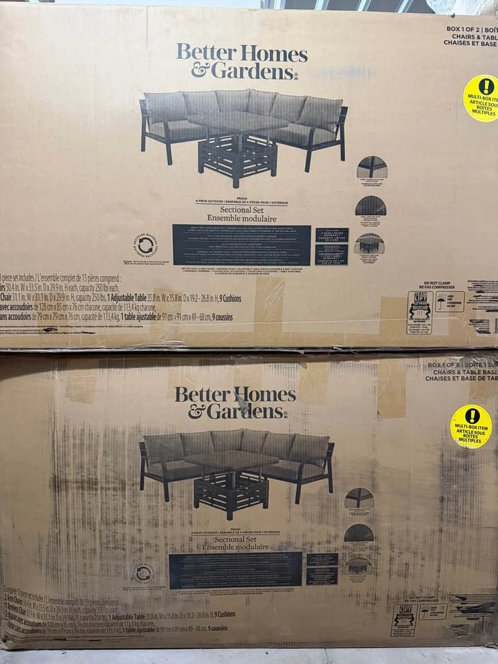 Better Homes & Gardens Prado 4-Piece Outdoor Sectional Set - photo 2