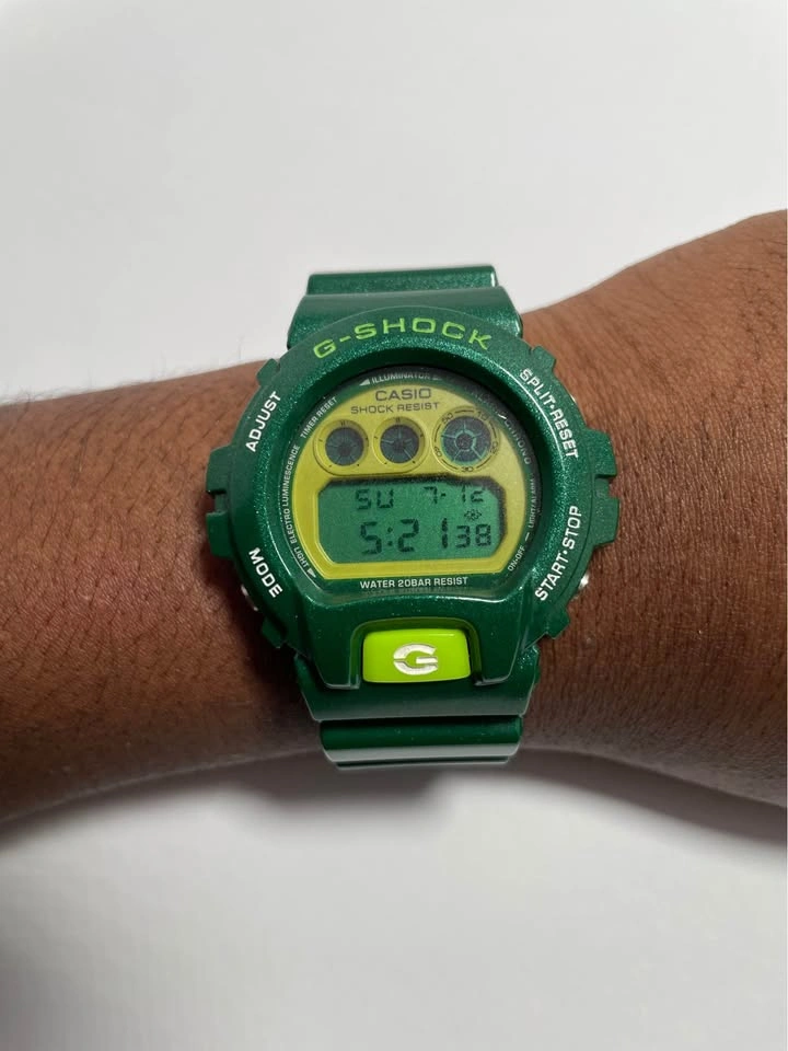 Casio G-Shock DW-6900 Green - photo 2
