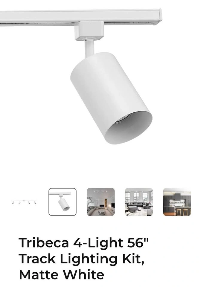 Tribeca 4 light 56’ track lighting kit - photo 2