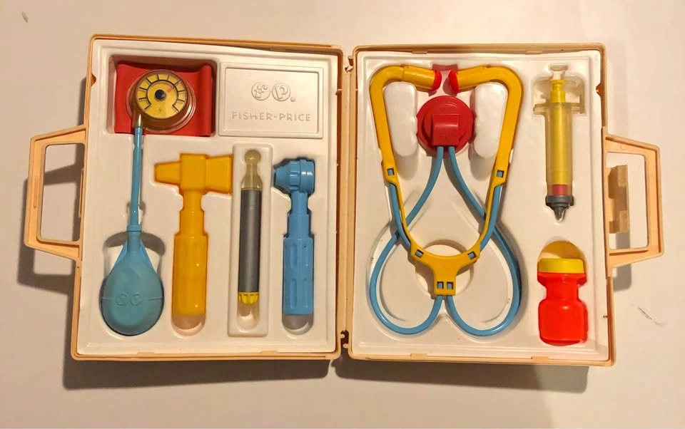 Vintage Fisher Price Medical Kit