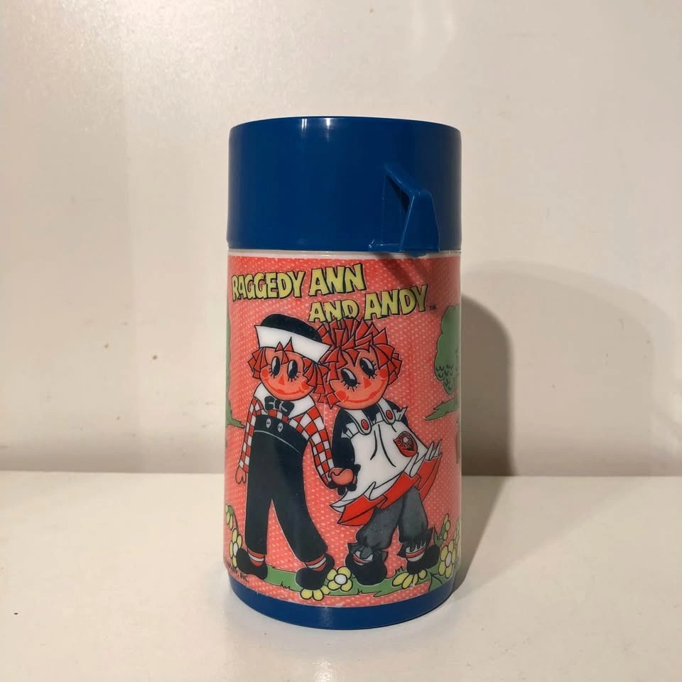 Vintage Raggedy Ann and Andy Lunch Aladdin Thermos