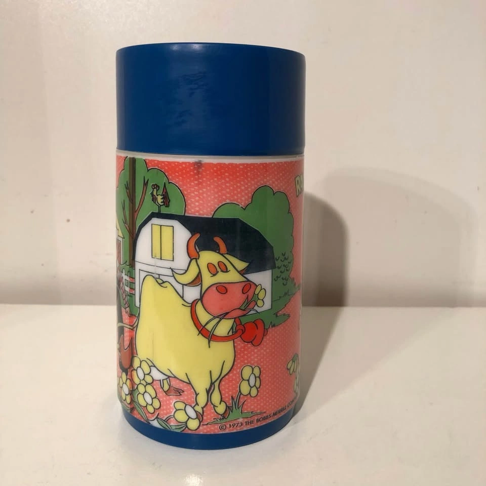Vintage Raggedy Ann and Andy Lunch Aladdin Thermos - photo 2