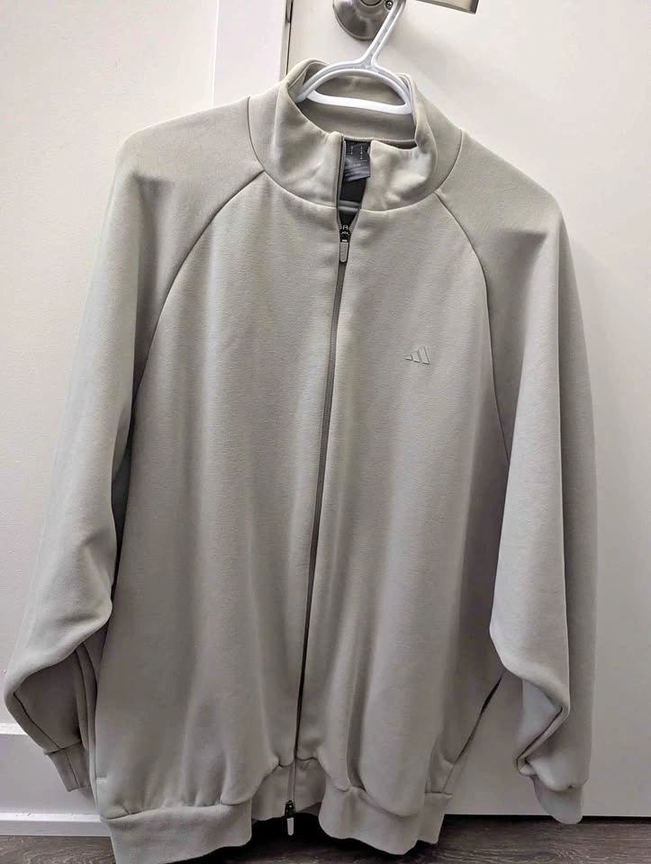 Adidas Halo green Basketball Track Jacket size M