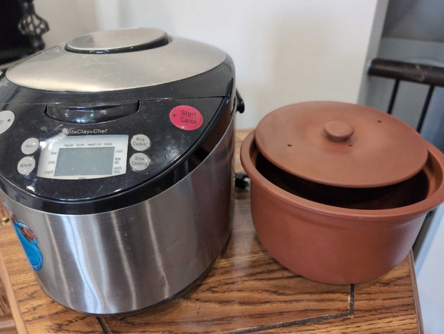 VitaClay Chef 8-cup rice cooker