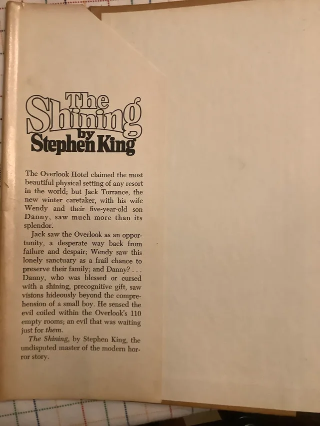 The Shining by Stephen King hardcover 2nd print image indicator(4)