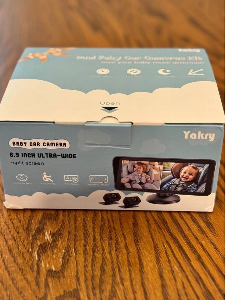 Yakry Dual Baby Car Camera Kit