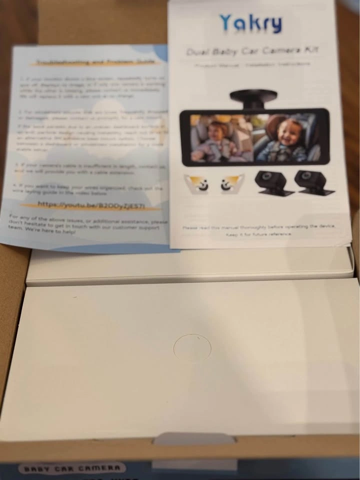 Yakry Dual Baby Car Camera Kit - photo 3