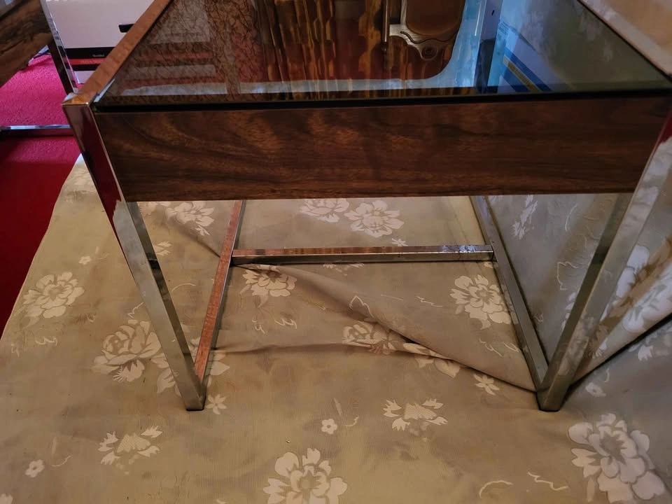 MCM 3 piece coffee and end table set - photo 2