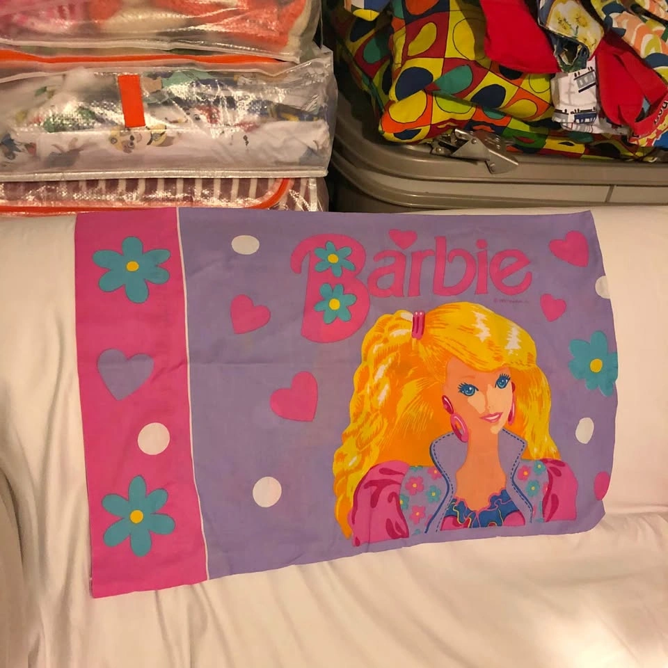 Vintage Barbie Pillowcase