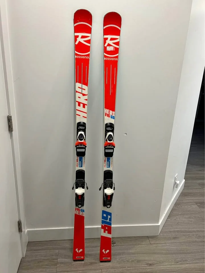 Rossignol Hero FIS GS Skis with Bindings thumbnail