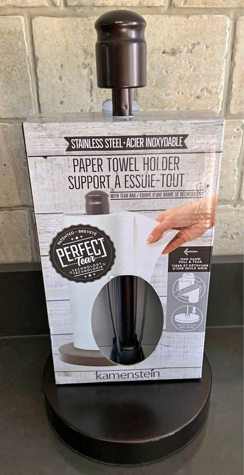 Kamenstein Perfect Tear Paper Towel Holder