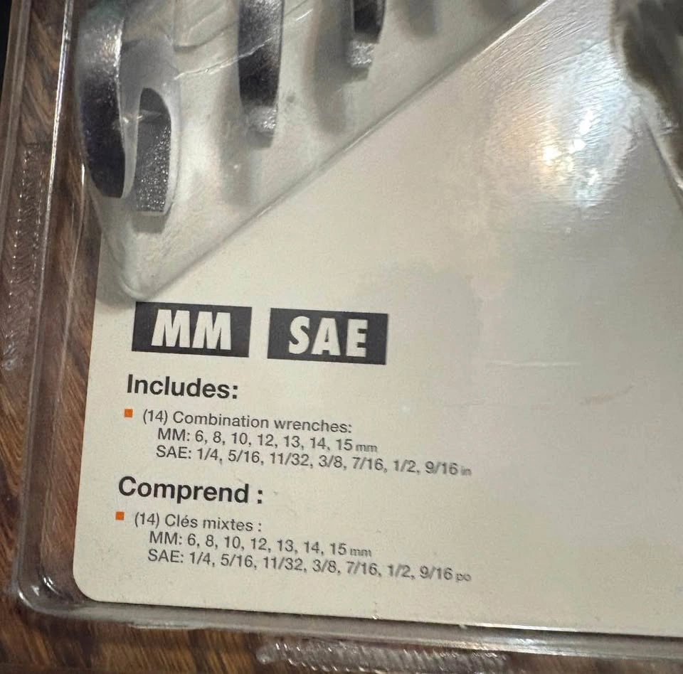 14-Piece Combination Wrench Set - photo 2