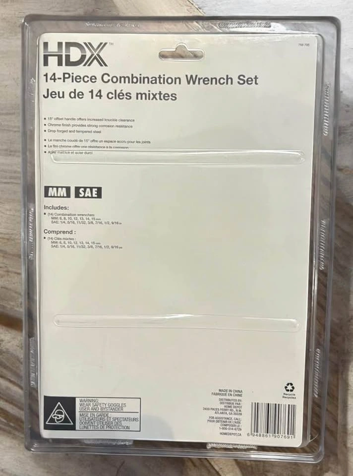 14-Piece Combination Wrench Set - photo 3