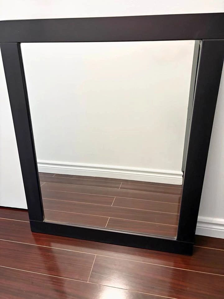 Dark Brown Vanity Mirror