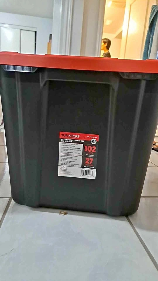 TuffStore Heavy-Duty Storage Box