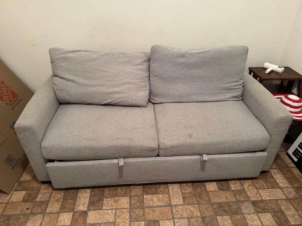 ikea full sleeper couch - photo 2