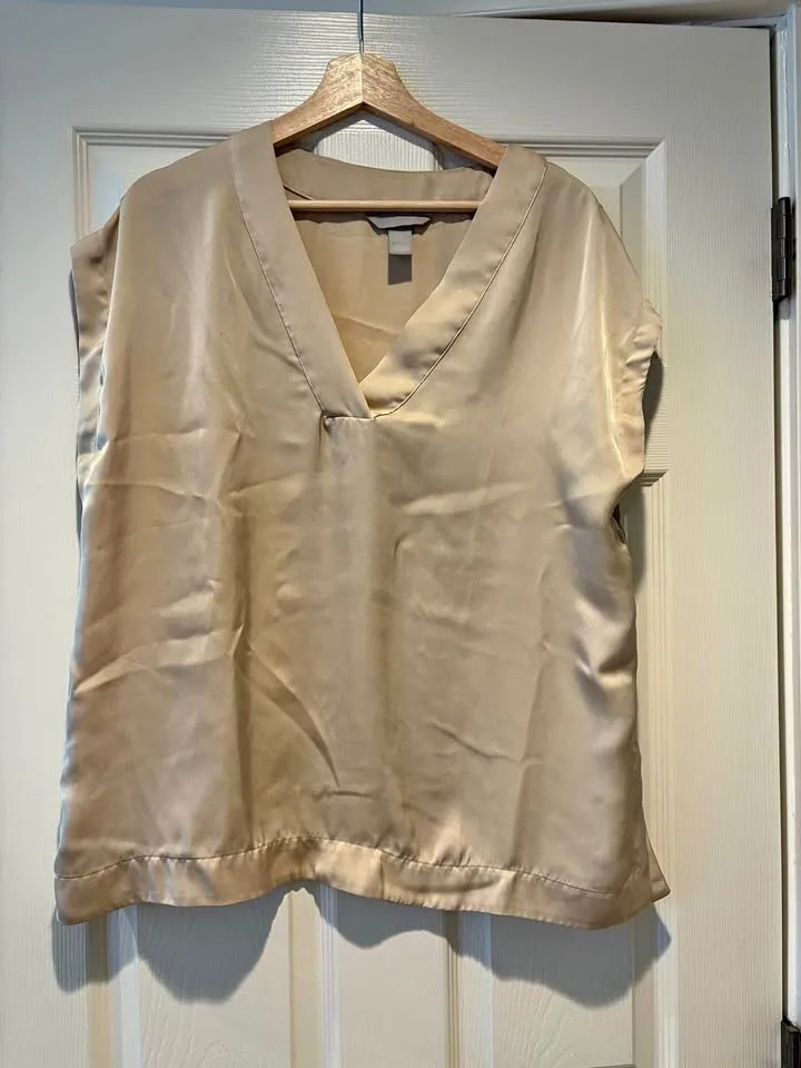 H&M beige Blouse thumbnail