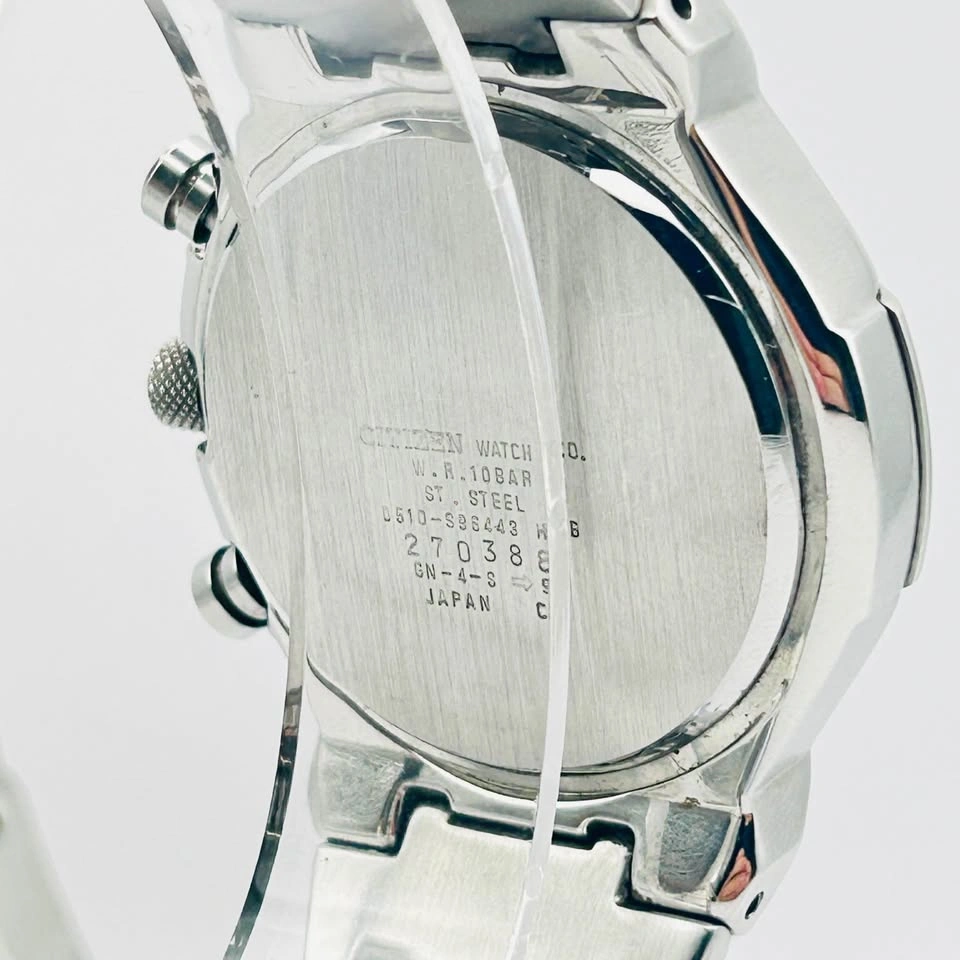 Vintage Citizen OXY Chronograph Panda Dial 10 Bar Watch - photo 5