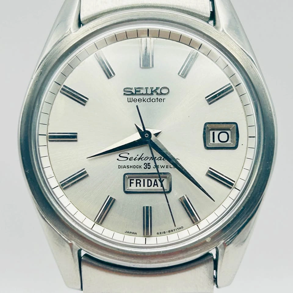 Vintage 1964 Seiko Seikomatic Weekdater 35 Jewels Automatic - photo 2