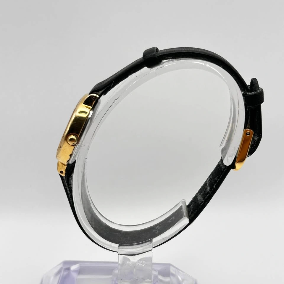 Seiko Watch Women 25mm Champagne Dial Gold Tone Hexagon - photo 3