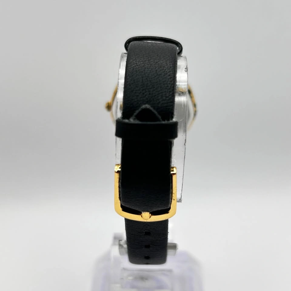 Seiko Watch Women 25mm Champagne Dial Gold Tone Hexagon - photo 5