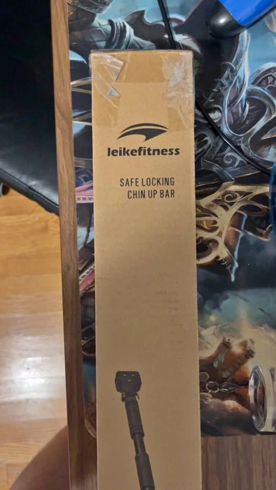 leikefitness Safe Locking Chin Up Bar