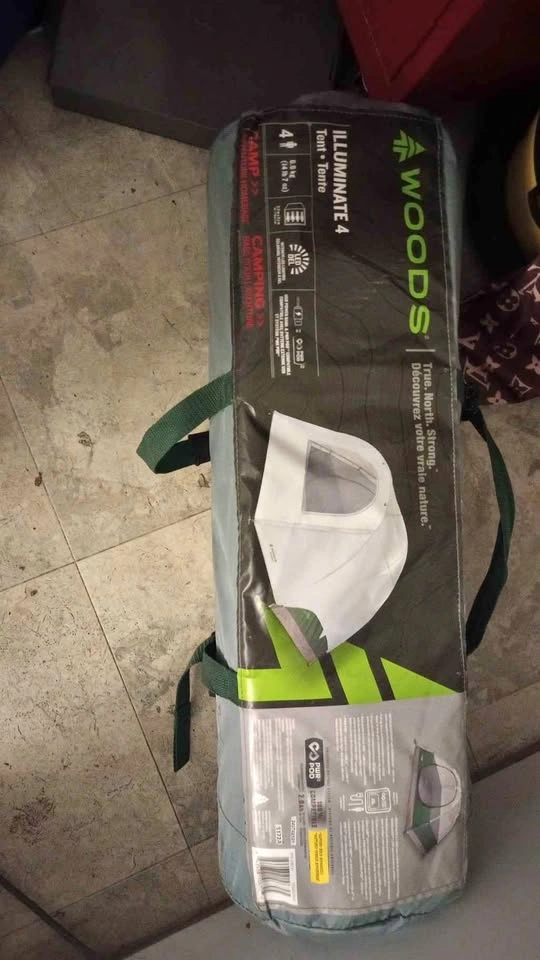 Woods Illuminate 4-Person Tent